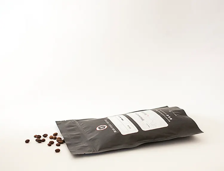 An archived Bear State coffee bag identified only as a Brazil offering